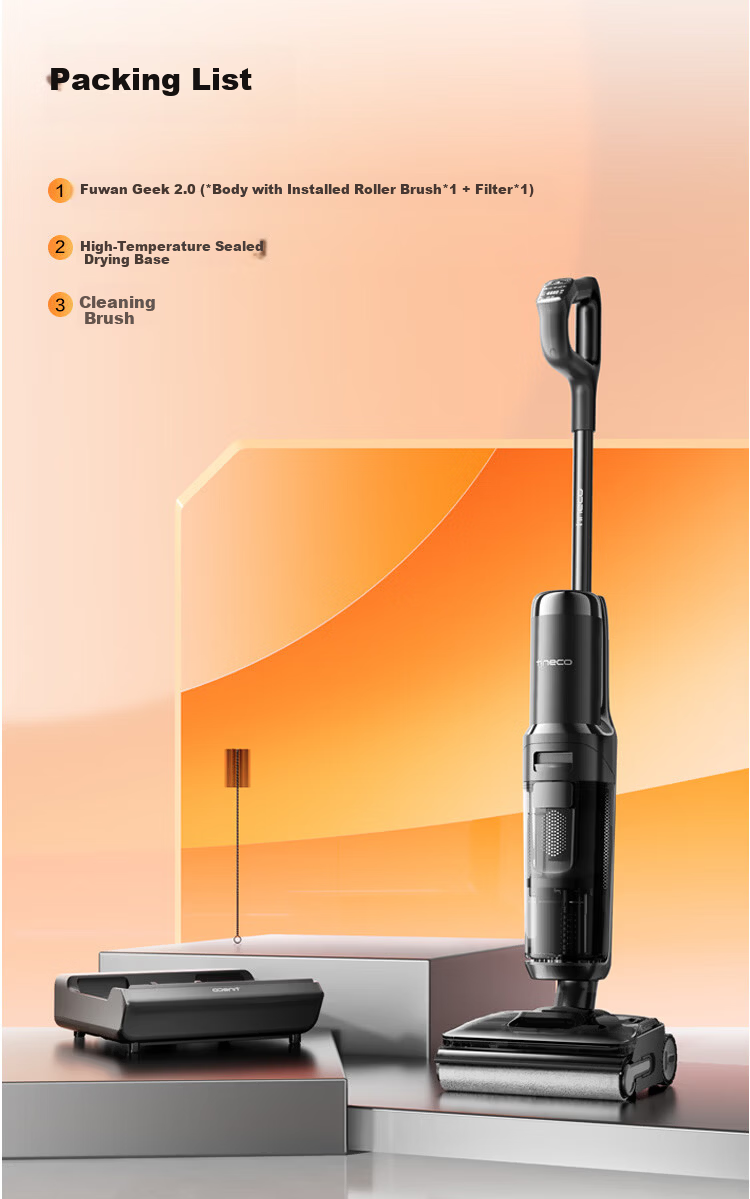 TINECO Multi-Functional Version, 1 Machine 5 Uses, Household Floor Washer, All-In Mop And Vacuum, Automatic Cleaning Floor Sweeping Robot, Integrated Mopping And Washing Machine 21