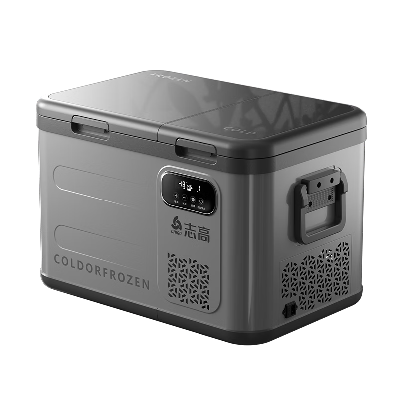 CHIGO Car Refrigerator Freezer and Cooler Dual Use for Vehicle and Home 12V 24V 220V Large Capacity Truck Dedicated Compressor Cooling Cabinet