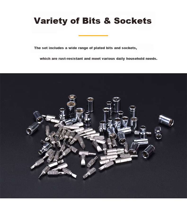 SATA Household Mini Ratchet Screwdriver & Small Socket Set 05492 5