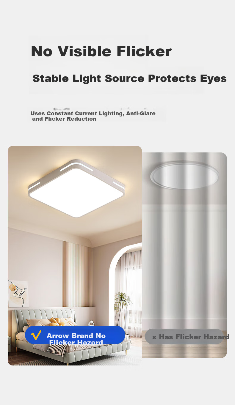 ARROW Ceiling Light Set Nordic Style Living Room Bedroom Dining Room Balcony Lamp with Installation 7