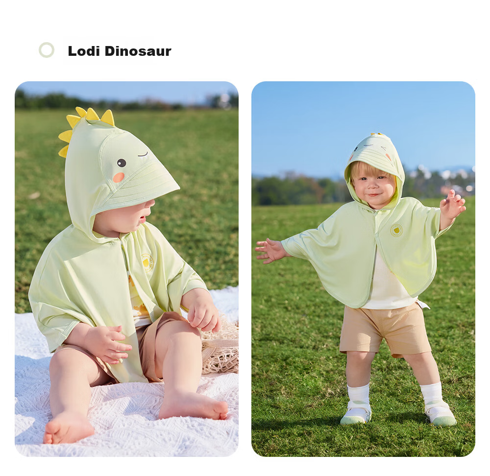 Betis Baby Sunscreen Jacket 2026 New Breathable Sunshade Cape Lightweight Children's Sun Protection Clothing Boys and Girls Skin Jacket 37