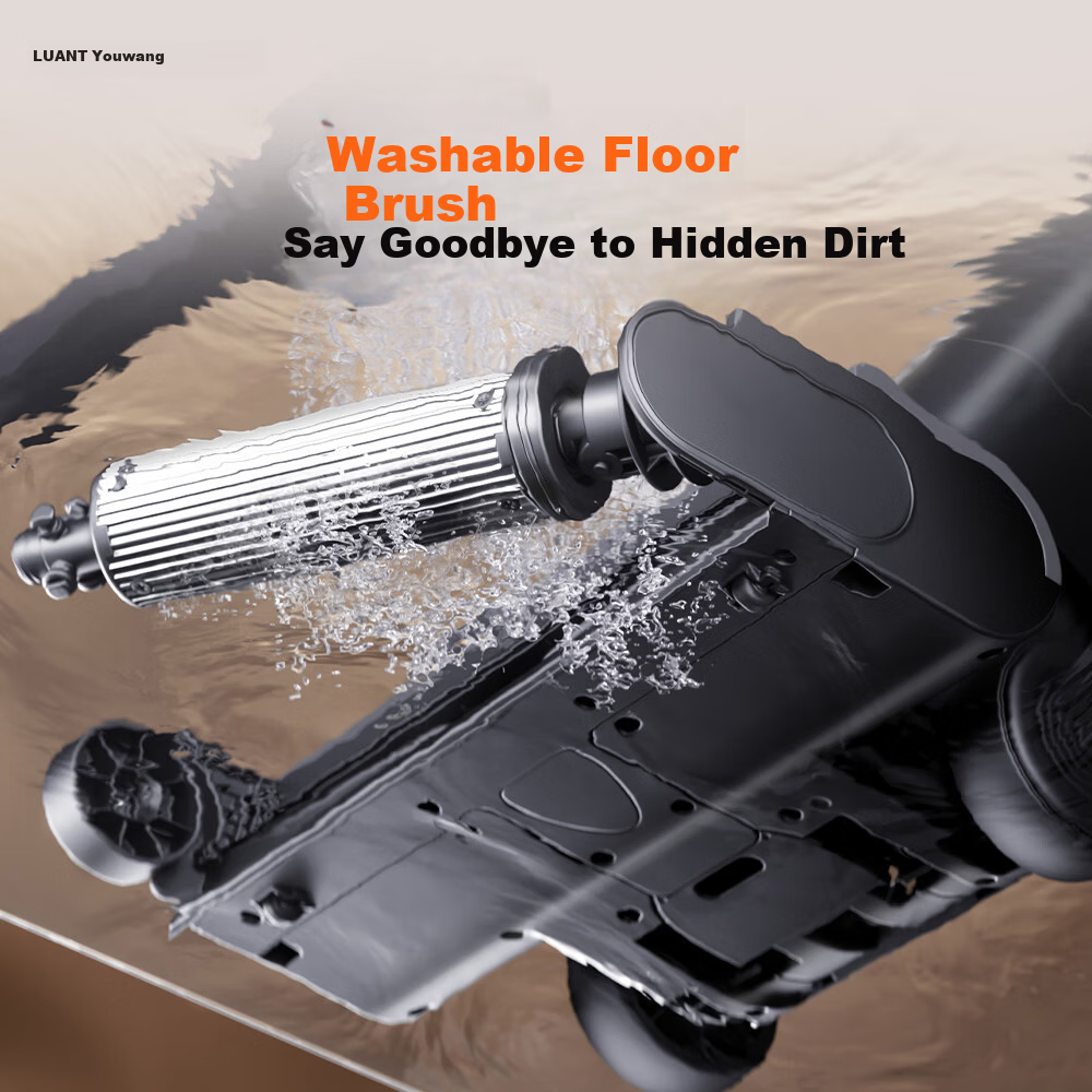 UWANT Yowang Ultra-Thin Cloud Sail Floor Washer Self-Cleaning Long Battery Life Home Electric Mop Vacuum Cleaner Combo