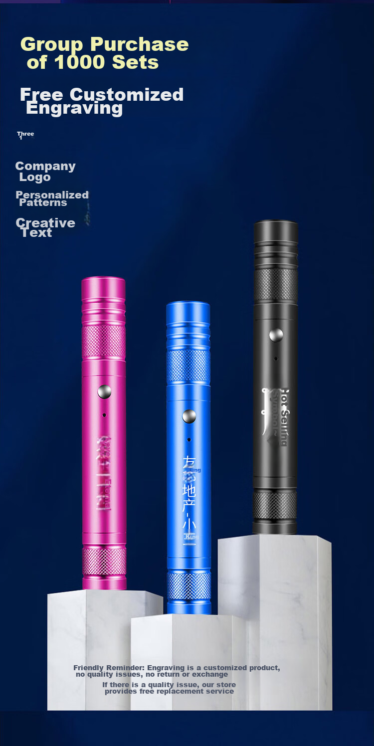 SHENYU High-Power Laser Pointer, Green Light, Long-Range, High-Brightness, Rechargeable, for Outdoor Sales, Sand Table, Teaching Pointer, Laser Pen V97 2