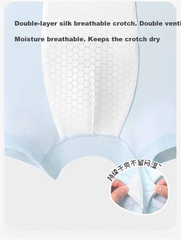 Jiusuiban 7A Antibacterial Boys' Children's Underwear Silk Crotch Cartoon Boxer Briefs Cotton High Elastic Sports Shorts for Toddlers and Kids 4