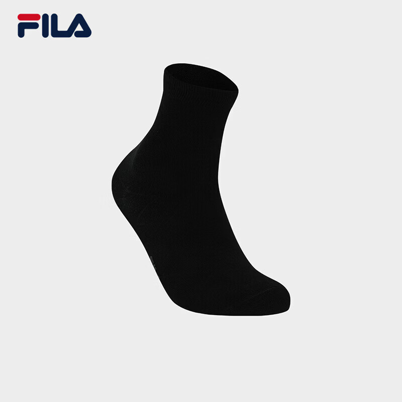 FILA Official Men's New Mid-Waist Socks Simple Fashion Casual Comfortable Mid-Calf Sports Socks
