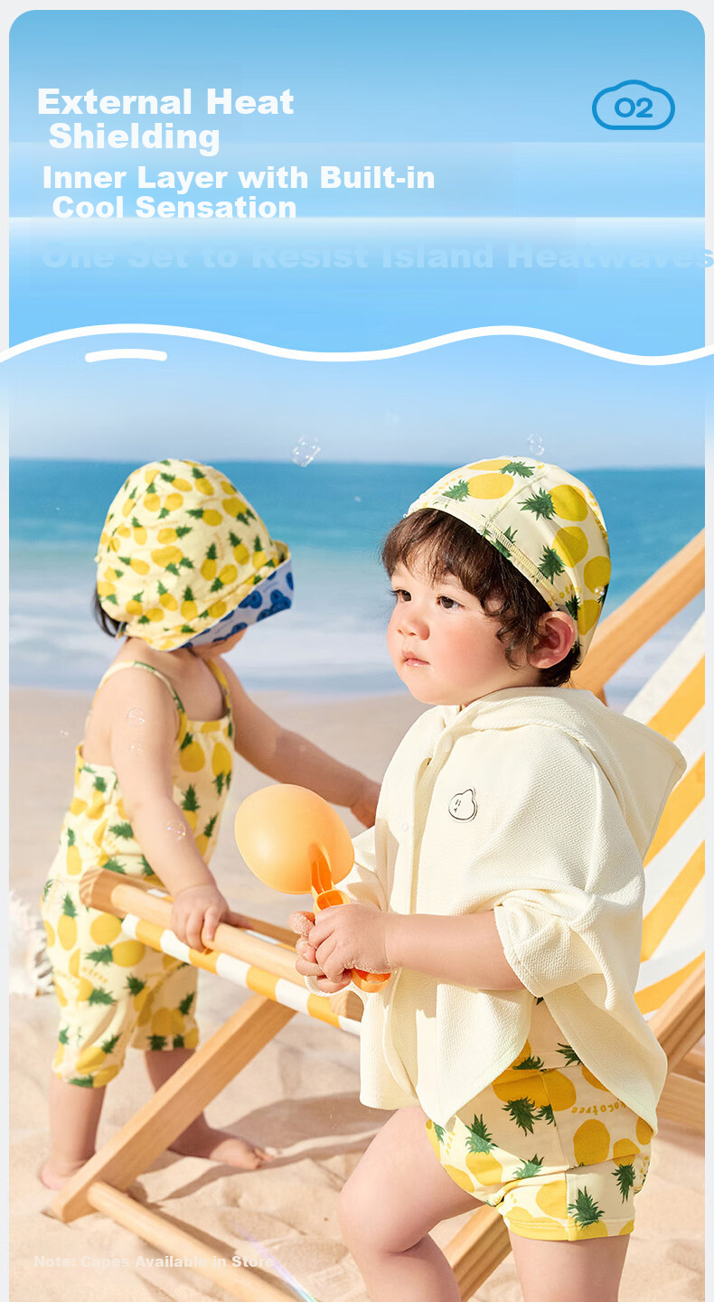 Kocotree KK Tree Baby UV Protection One-Piece Swimsuit for Infants and Toddlers 11