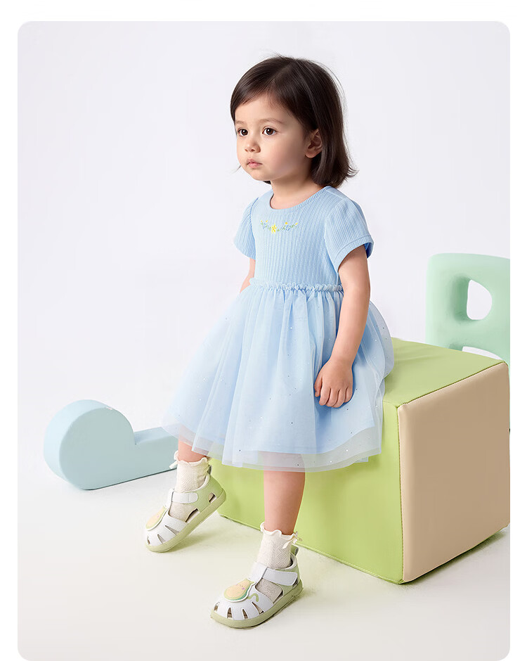 Balabala Baby Dress Infant Princess Dress 2026 Summer Sweet and Delicate [Mall Same Style] 18