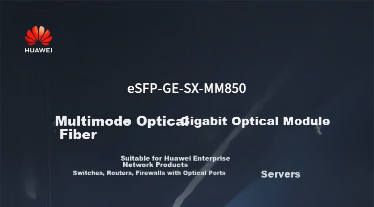 HUAWEI OSX010000 10G Single-Mode Optical Module SFP+ 10G Dual-Core Fiber Dual LC Connector for Switch (1310nm, 10km, LC) 1