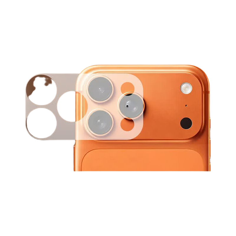 LANGLING [Two Sets] Compatible with Apple iPhone 17 Pro Lens Protector Base High-Definition Fiber Rear Camera Tempered Glass Lens Film Anti-Drop Fingerprint Resistant