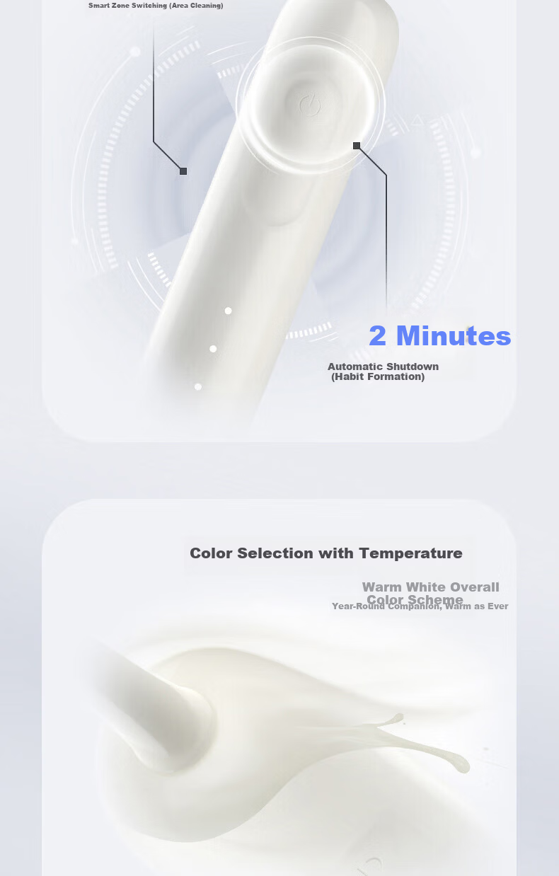 Leng Suan Ling [Wu Lei Recommended] S800 Sonic Vibration Electric Toothbrush Adult/Student Birthday Gift Couple Gift for Him/Her 21