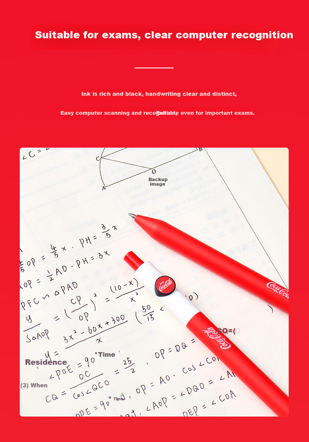 KACO Scholar Exam Stationery Set for High School Students and Civil Service Exams - Gel Pen, Refills, Card Marking Ruler, Measuring Ruler, Protractor, Eraser 12-Piece Set 7
