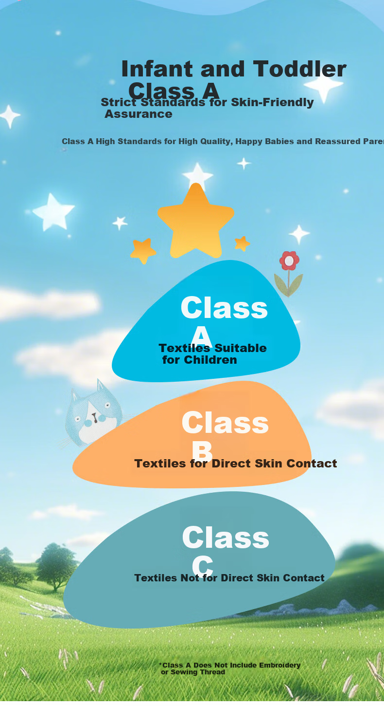 Fuanna Kids Pure Cotton Class A Antibacterial Fiber Pillow Core Student Children's Pillow 60*40cm 3