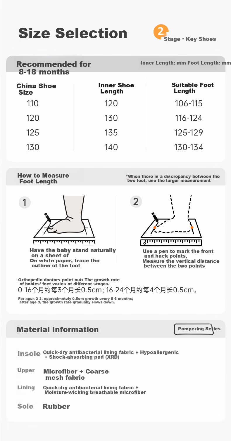 Ginoble Children's Pre-Walking Shoes 2026 Summer Breathable Sandals 0-1 Years Unisex GB2561 Light Green 7