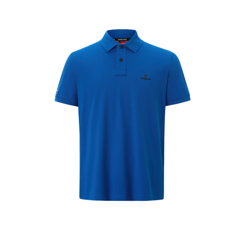 Biyinlefen Antibacterial Cooling Spring Summer Men's Casual Business Multi-Color Skin-Friendly Short Sleeve Polo Shirt