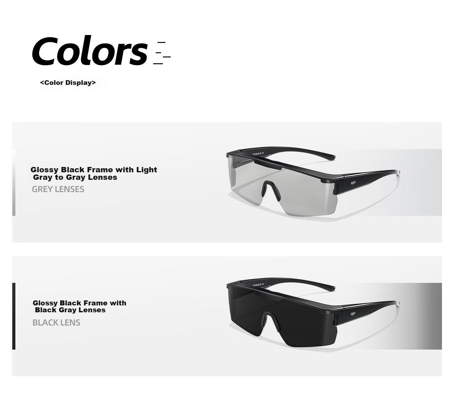 CAPONI Cycling Glasses Prescription Clip-On Day and Night Photochromic Outdoor Mountaineering Sports Protective Sunglasses Unisex 28
