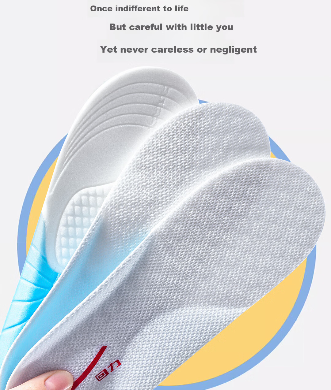 Warrior 2-Pack Kids' Insoles Cuttable Massage Shock Absorption Comfortable Sweat-Absorbing Breathable Size 31-35 Model 0003 3