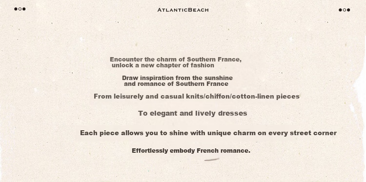 AtlanticBeach New French Style Seaside Vacation Dress Women Autumn Loose V-Neck Embroidered Mid-Length Cover-Up Sun Protection Wrap Dress 3