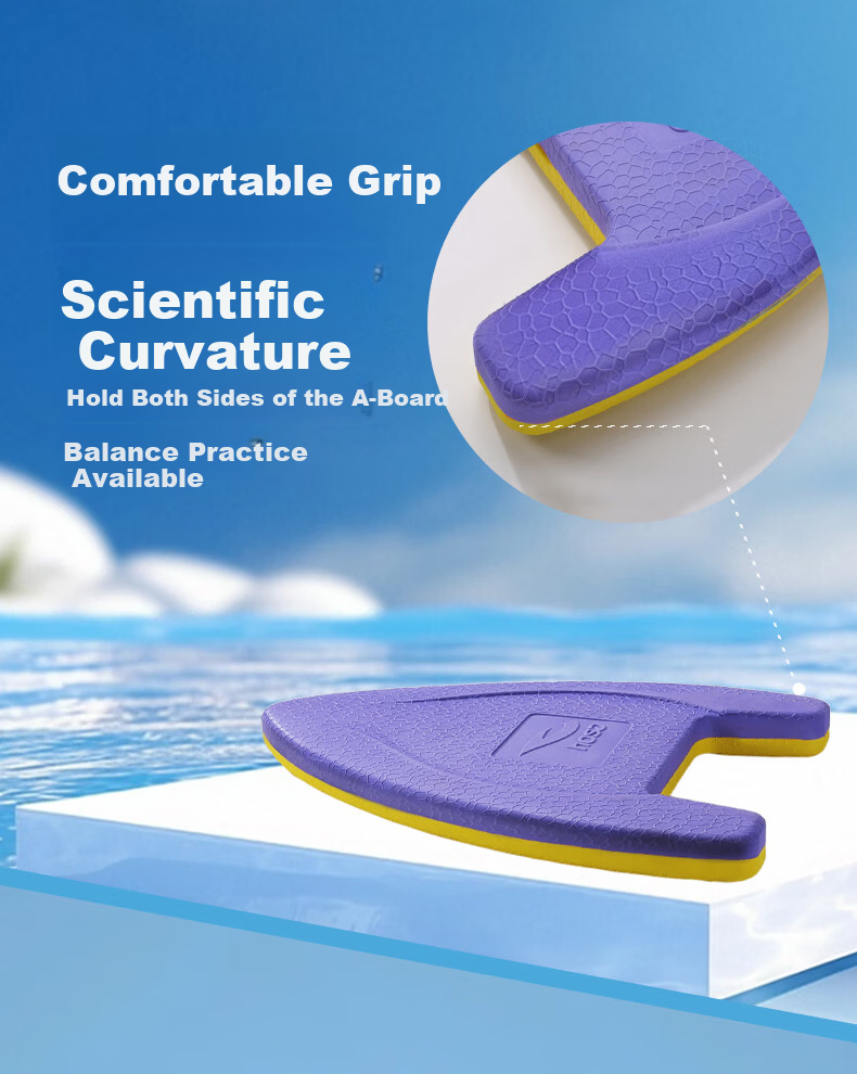 Hosa Coach Recommended Swimming Kickboard A-Board Adult and Child Universal Training Swim Board Professional Practice 8