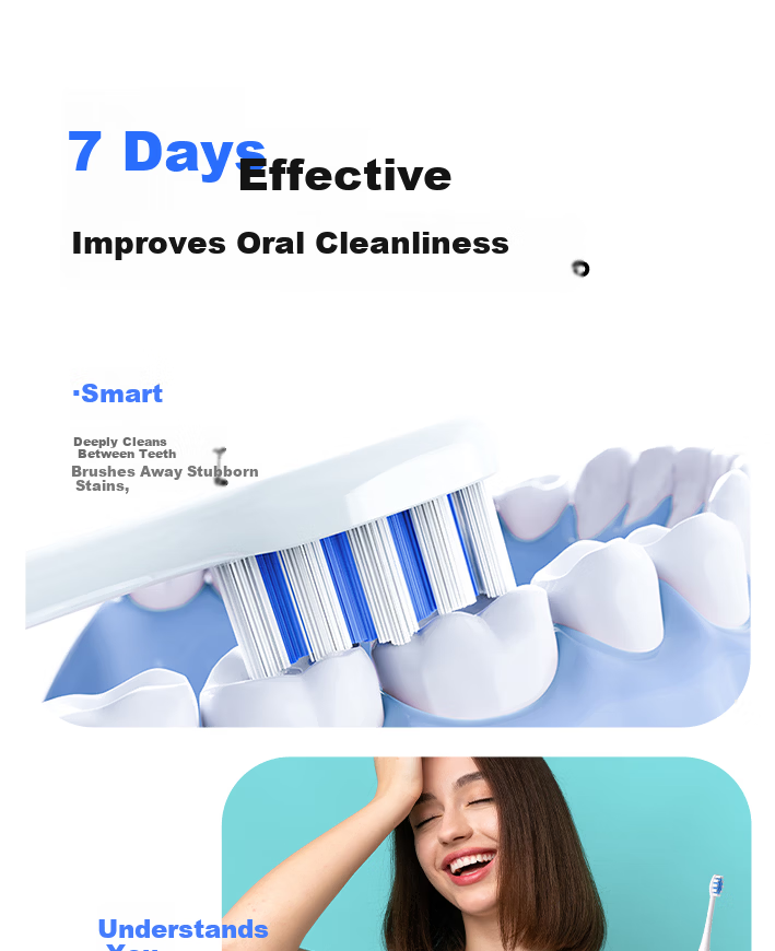 Bohao T36 Electric Toothbrush Smart Sonic with Screen Adult Automatic Toothbrush Price Guarantee 618 2