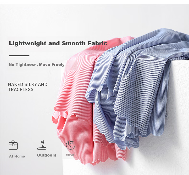JOYNCLEON Maternity Safety Shorts Summer Thin Outerwear Anti-Exposure Shorts Skin Color XL jyk19713 8