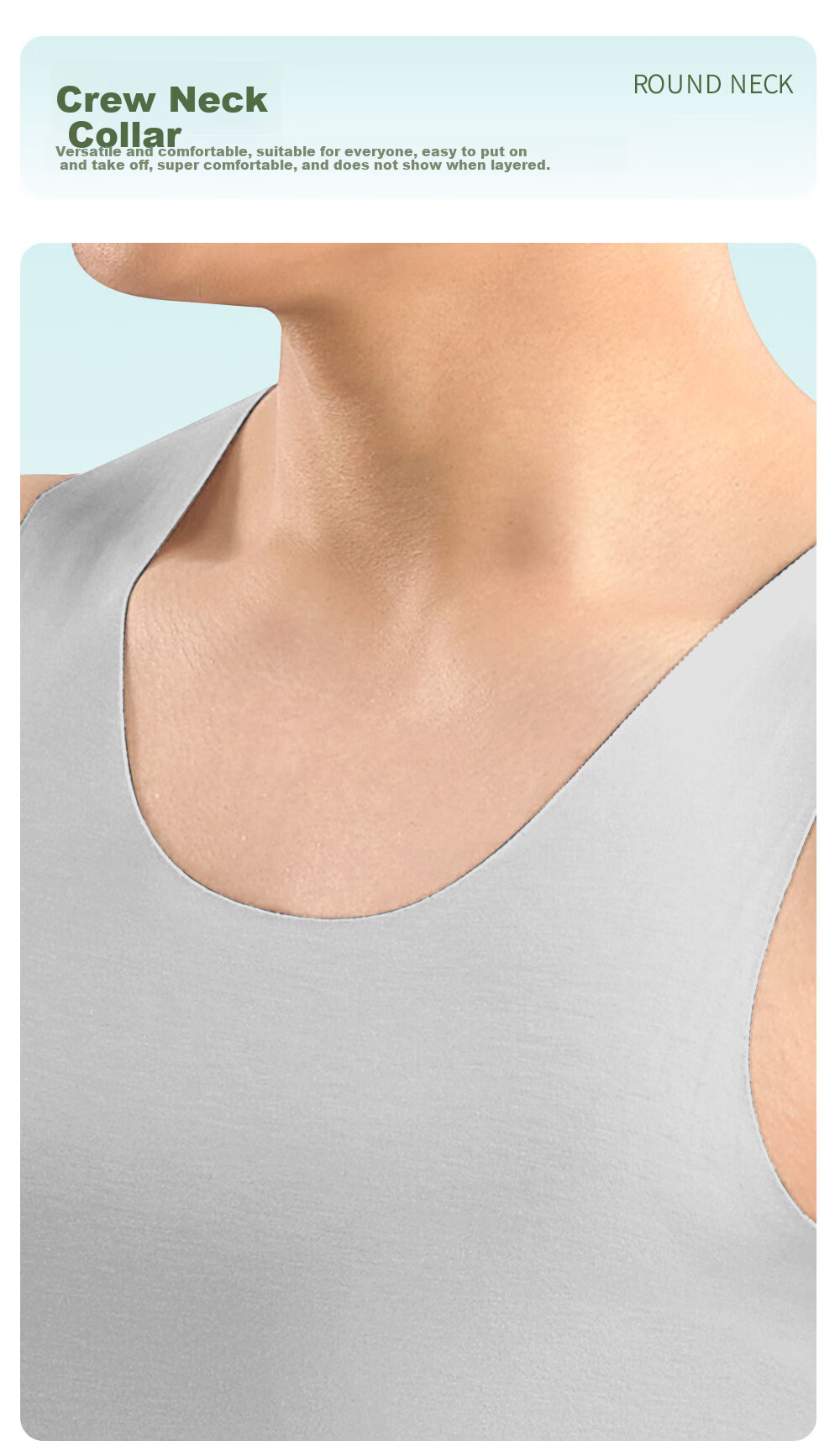 Jingshuran JD Own Brand Shu 80s Lenzing Modal Men's Seamless Vest 7