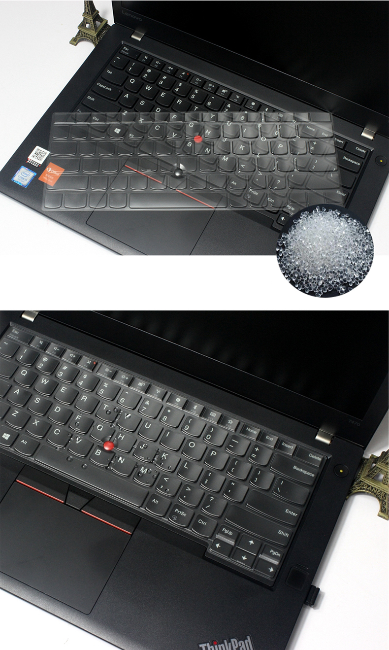 ECOLA Lenovo Keyboard Cover for ThinkPad Wing 490/480 T490/T490S/L490/X1/T14.E14 TPU Invisible Keyboard Protective Film EB013 3