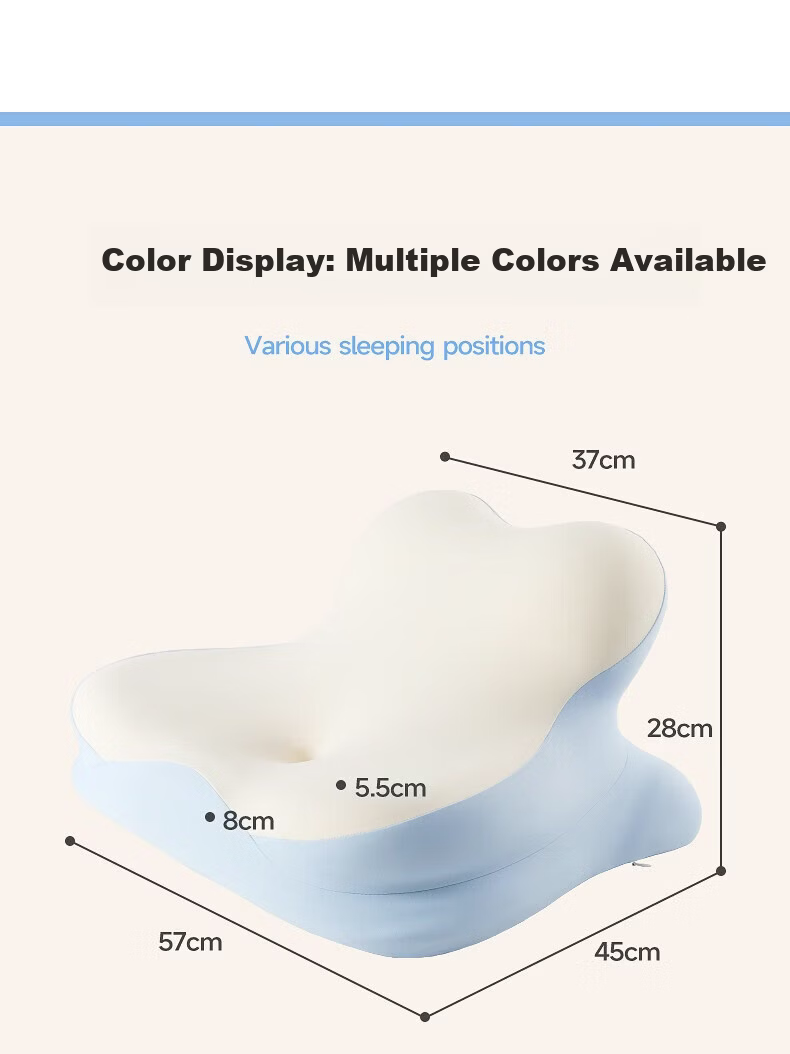 CORY Blue Multifunctional Adult Prone Pillow for Bed, Phone Use, and Lounging 16