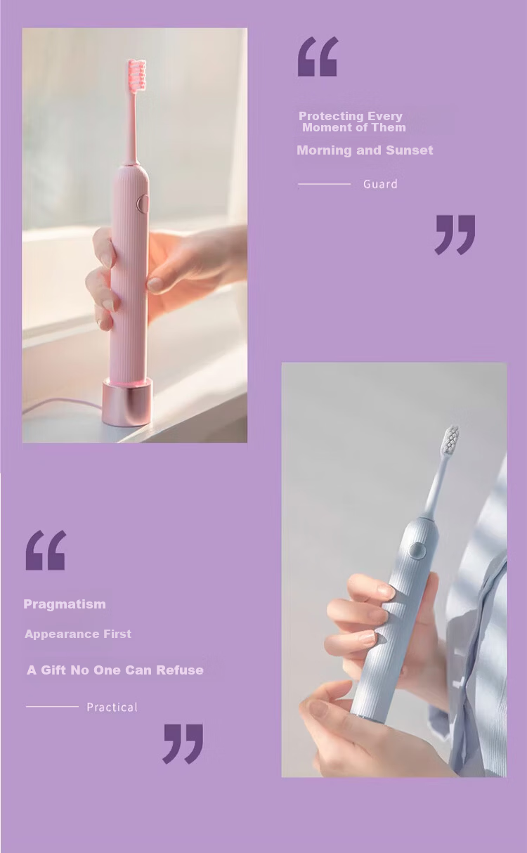 HuaShang [Price Protection 618] F1 Sonic Electric Toothbrush Adult Couples Set Gift for Boyfriend and Bestie F1 Purple Single with Brush Head 24