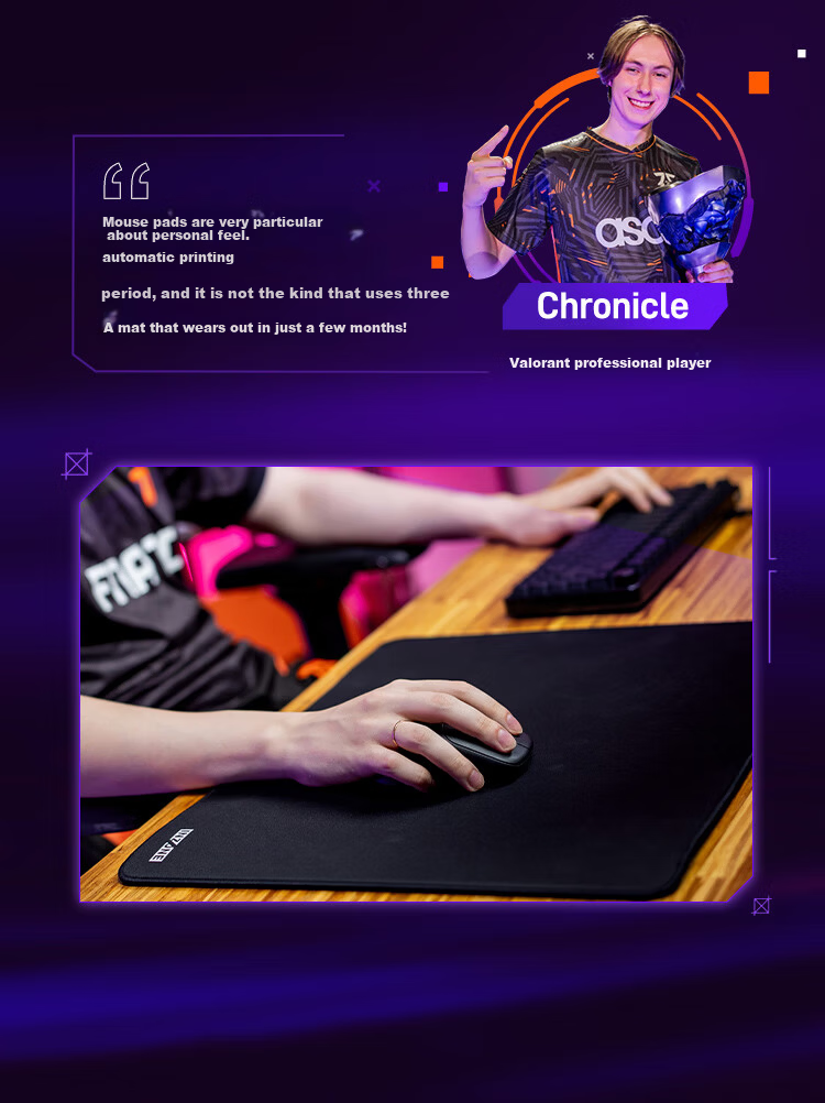 SONY INZONE Yingzong D700 Speed Gaming Mouse Pad with Stitched Edges Approx. 480*400*4mm D Pad 5