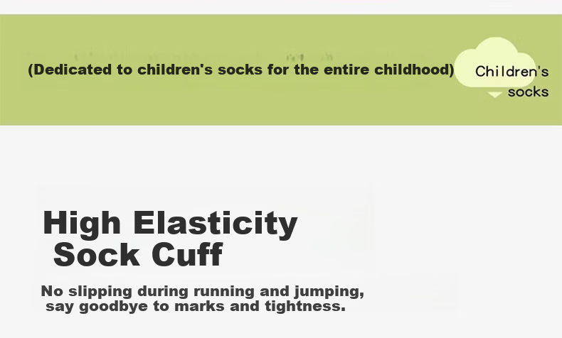 Langsha Children's White Socks Boys Girls Student White Thin Cotton Mid-Calf Socks for Spring and Autumn Summer 4