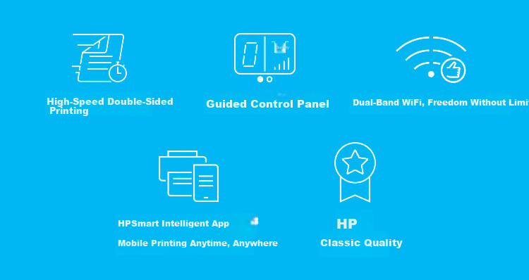 HP M233dw A4 Laser Automatic Duplex Printer Office Print Copy Scan 3-in-1 Multifunction All-in-One Machine (Leap Series) 1