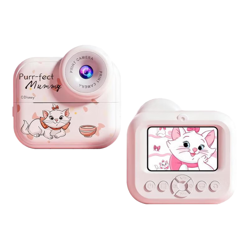 Disney Children's Camera, High-Definition Photo And Video Camera, Instant CCD Digital Camera, Toy for Boys And Girls, Birthday Gift