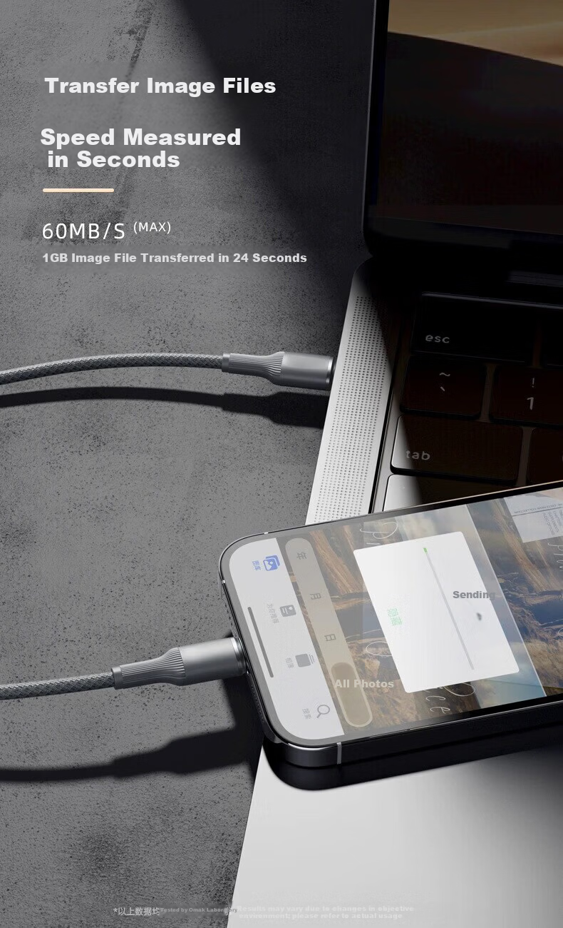 Aomake Super Fast Charging Type-C Data Cable 6A/5A Charger Cable 100W/66W Compatible with Huawei Mate60/40/30 Vivo Honor Oppo Xiaomi Smartphones 5