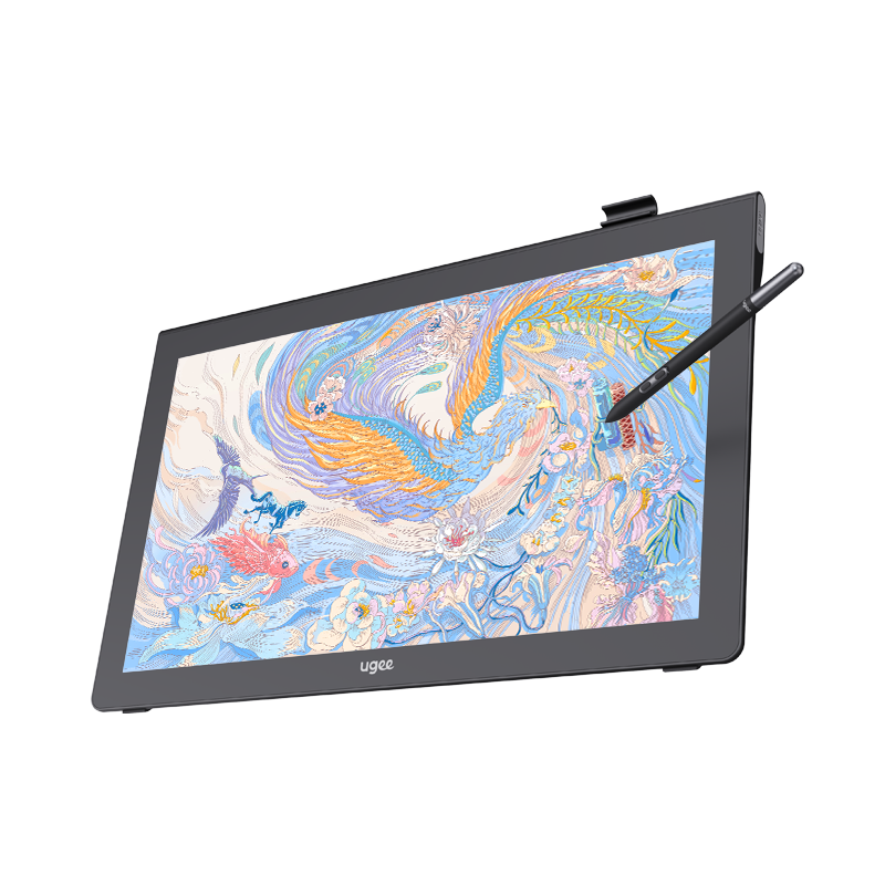 UGEE UE19 4K Drawing Tablet Touchscreen Pen Display 16K Pressure Sensitivity Computer Graphics Tablet Digital Drawing Monitor LCD Tablet with Factory Calibration Report