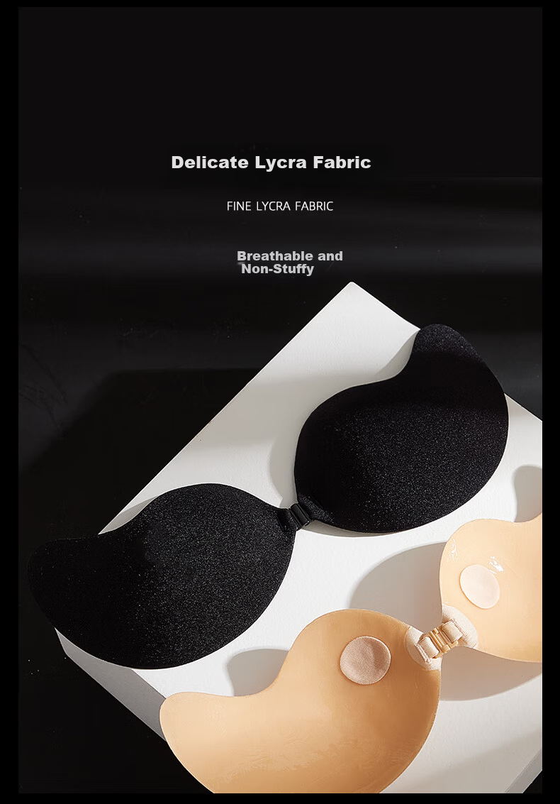 Meitu Mango Cotton Breast Pads Women's Wedding Dress Special Bra Push-Up Small Chest Enhancement Thin Invisible Underwear 15