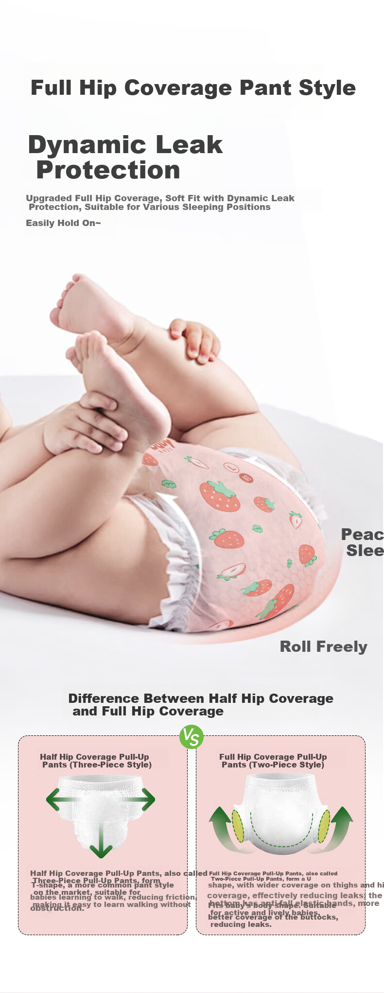 DADDY BABY Fruit AIRPRO Pull-Up Diapers XL33 (12-17KG) 5