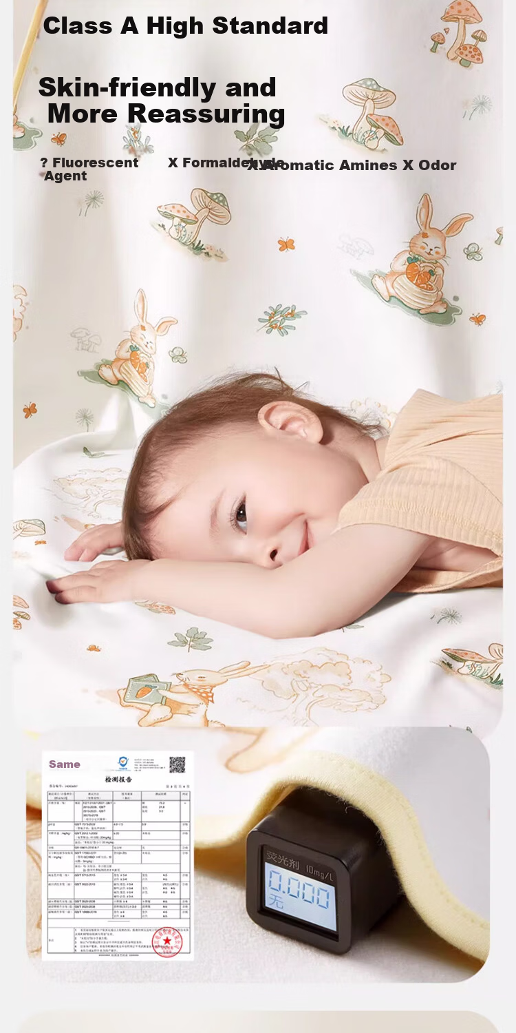 Kidsneed Baby Washable Waterproof Breathable Urine Pad 0-6 Months to 2 Years Large Size 70x100cm 6
