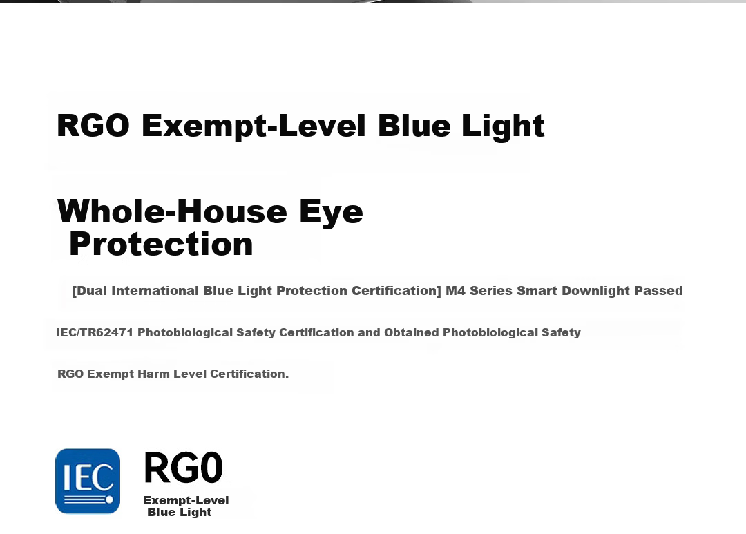 Yeelight Smart LED Dimmable Recessed Downlight Anti-Glare Full Spectrum Eye Protection Spotlight M4 Plus Upgrade 2.0 25