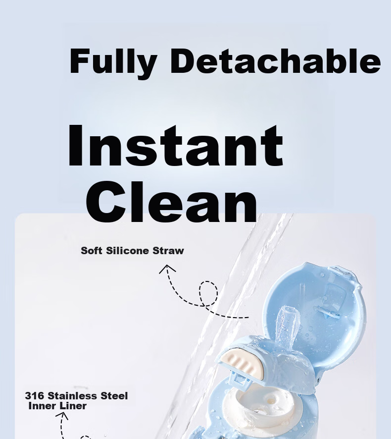 BEESHUM Clear Blue Set Leak-Proof Sealed 19