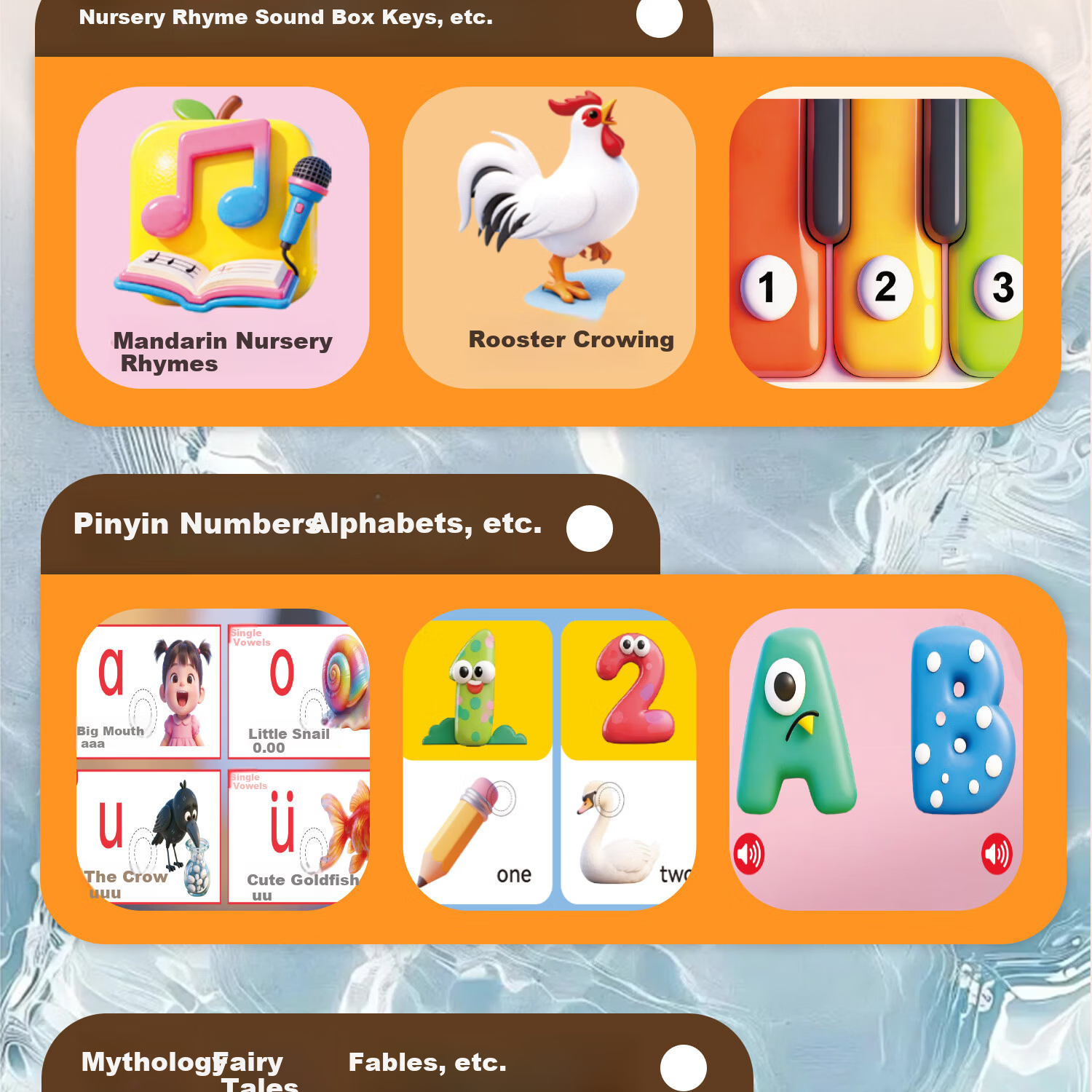 Lifang Smart Early Education Talking Sound Book AI Encyclopedia Knowledge Infant Enlightenment Picture Book Children's Day Gift 8