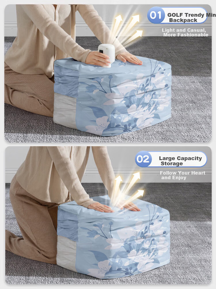 Antu Vacuum Compression Storage Bag for Quilt and Clothes, Sealed Bag for Cotton Quilt, Special Vacuum Storage Tool for Down Jackets 5