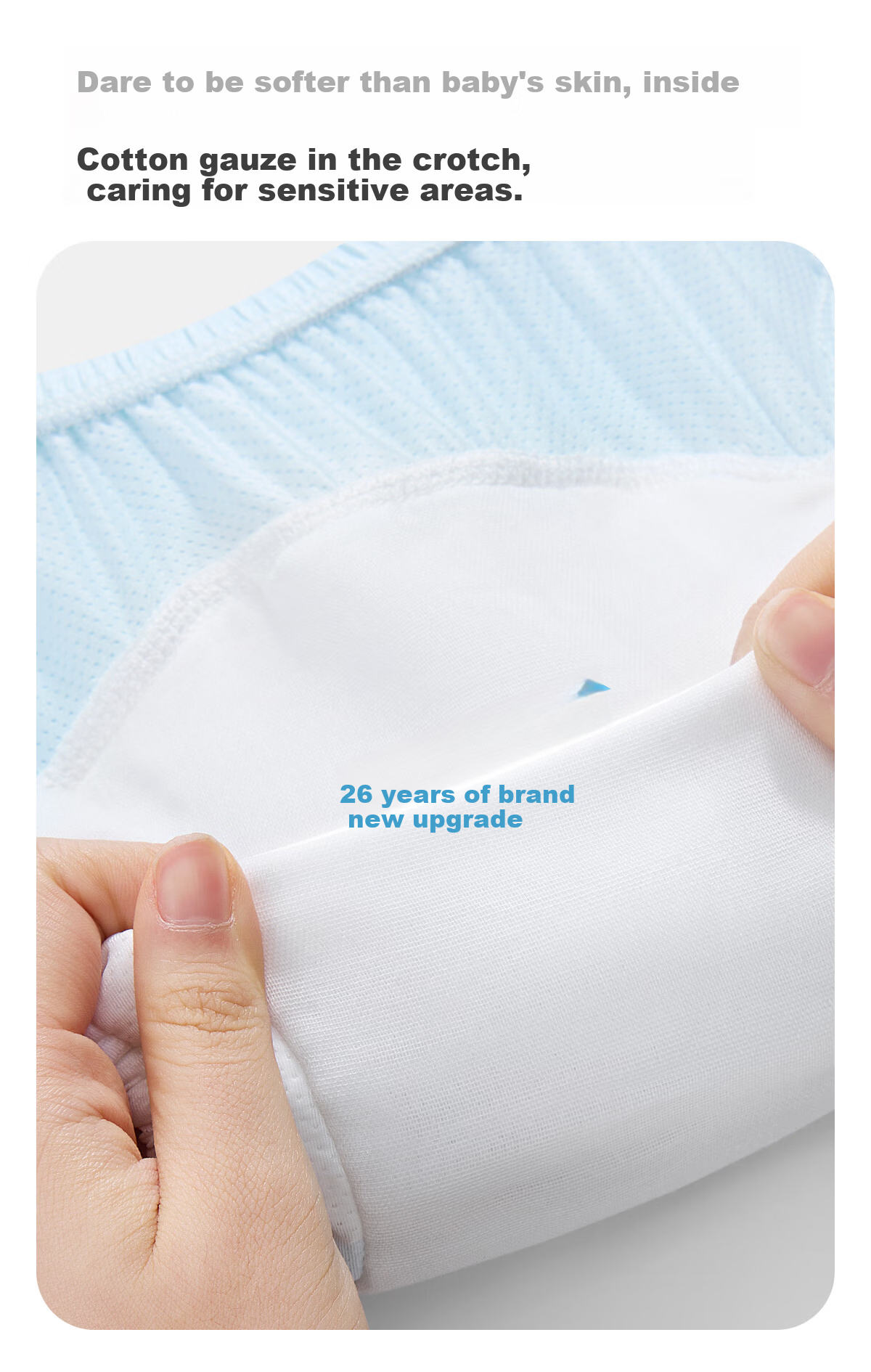 JOYNCLEON Baby Potty Training Pants Waterproof Breathable Washable 4-Pack Size 100 14
