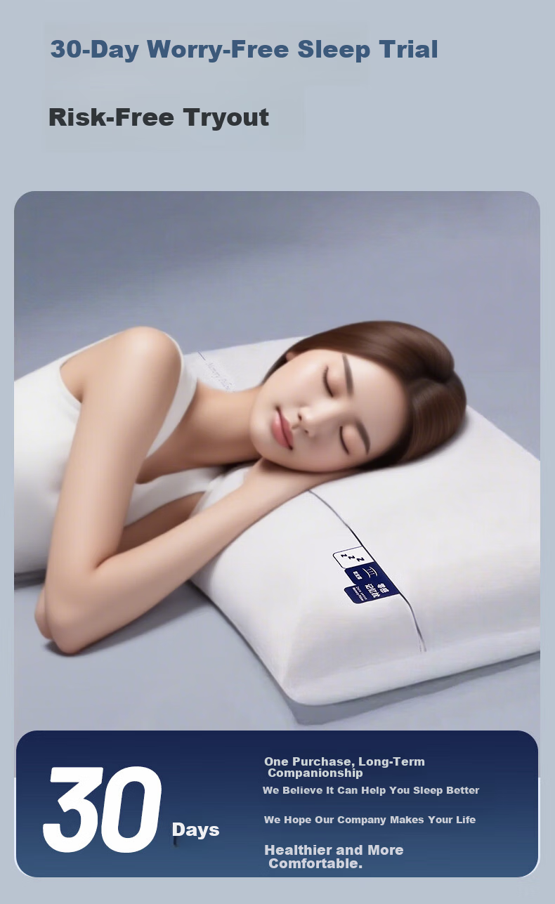 Aurora Memory Foam Pillow Planet Hotel Memory Foam Pillow Slow Rebound Adult Dual-Core Zero Pressure Cervical Pillow 5