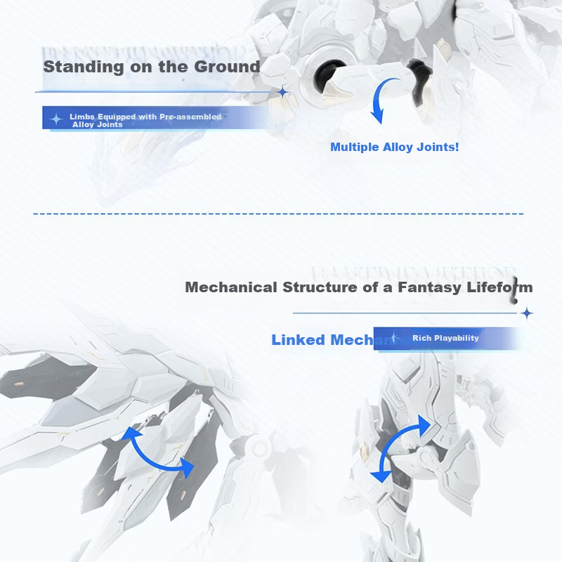 Sulink Model Toys Odo Lifeform Dragon Heart 1/6 Mecha Girl Daylight Meteor Domestic Assembly Model 9