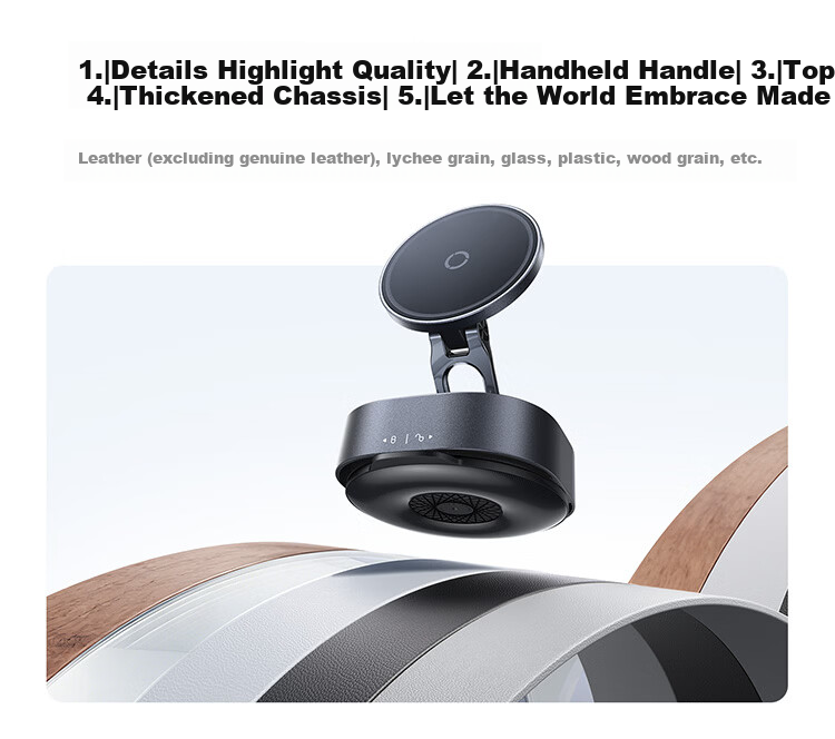 BASEUS [No Trace Vacuum Adsorption] Car Phone Holder Magnetic Dashboard Suction Cup Car Navigation 2026 New Model 16