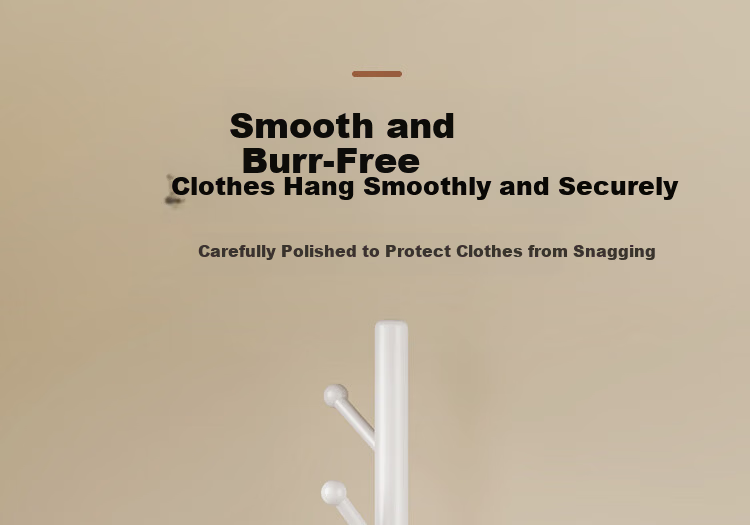 Yicai Nianhua European Style Floor Coat Rack Metal Standing Clothes Hanger Simple Corner Bag Hanger 5065-BK 19