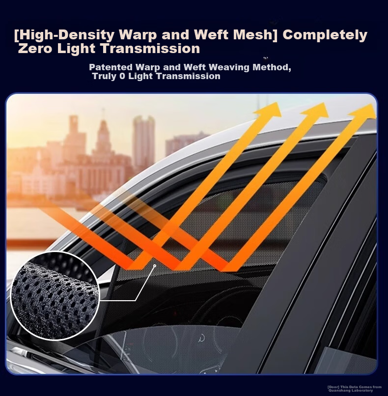 AUTOWOEL Car Sunshade Window Shade for Heat Insulation, 2026 New Model In-Car Privacy Curtain with Magnetic Sides for Babies And Infants 15