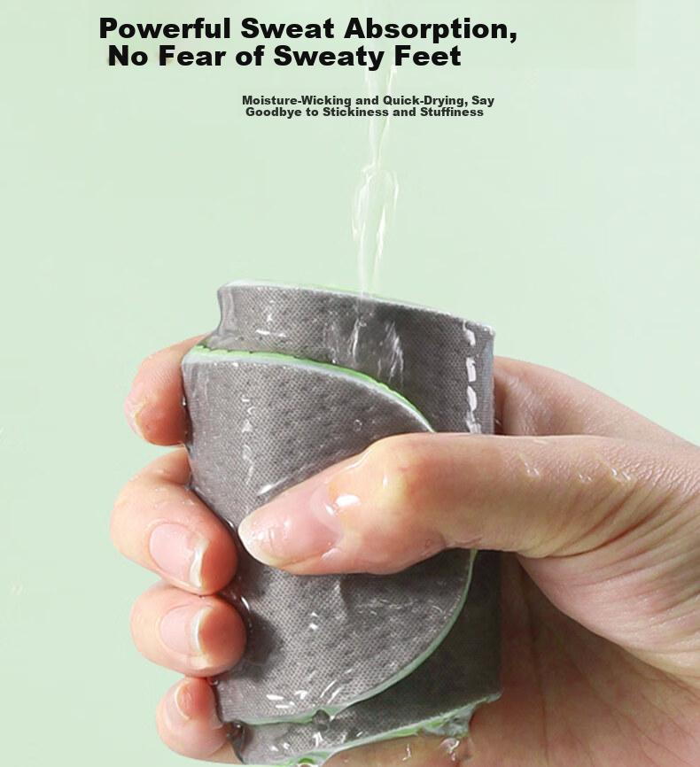 Footprint Tribe Thin Insoles Barefoot Magic Spring Summer Men's Sweat-Absorbing Breathable Odor-Resistant Non-Stuffy Women's Non-Slip Size 43-44 6