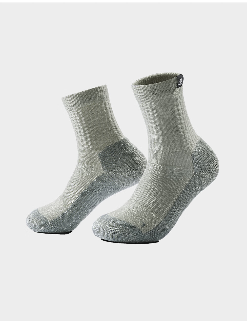 KAILAS Kailas Women's Mid-Calf Snow Hiking Socks KH2601201 Light Gray M 5