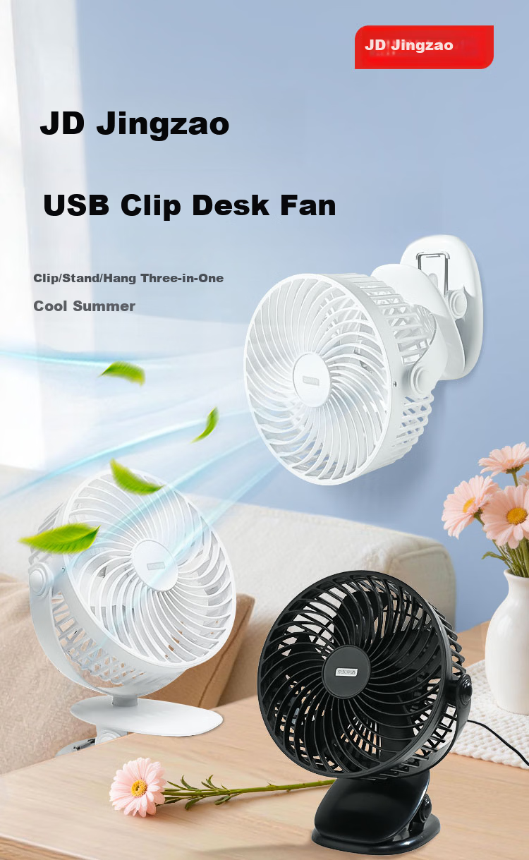 JD Jingzao Handheld Mini Fan Ice Cooling Fan Long Battery Life LED Display Desktop Fan USB Rechargeable Portable Outdoor Travel Camping 100-Speed Wind Gift 1